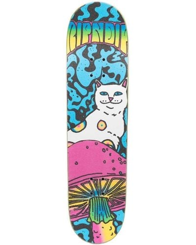 RIPNDIP Psychedelic Complete Skateboard - White