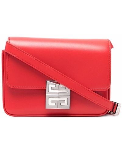 Givenchy Mini 4G Crossbody Bag - Red