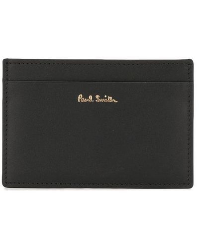 Paul Smith Signature Stripe Cardholder - Black