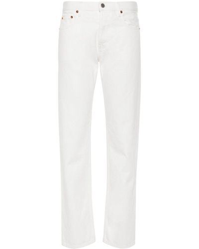 Sporty & Rich Straight-Leg Jeans - White