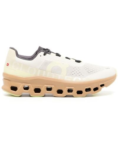 On Shoes Cloudmonser Running Sneakers - Natural