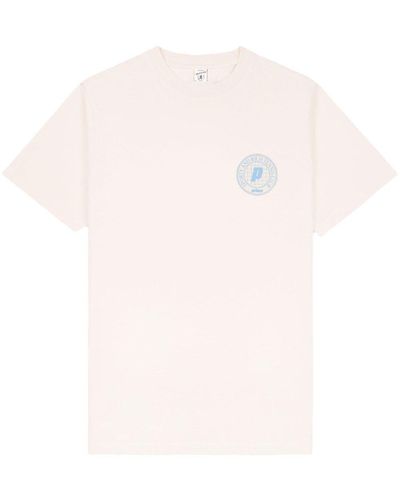 Sporty & Rich Prince Club Cotton T-shirt - Pink