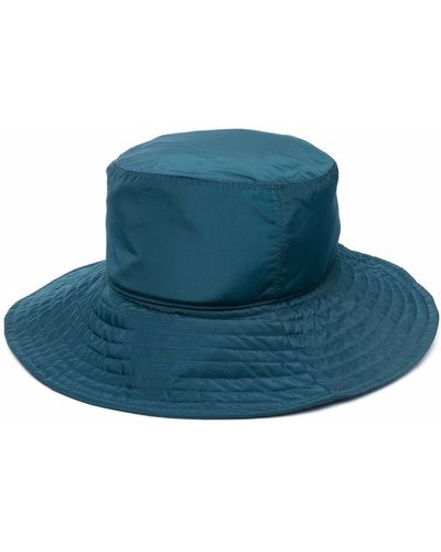 Catarzi Wide Brim Bucket Hat - Green