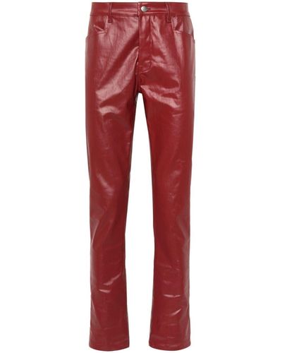 Rick Owens Coated Tapered Trousers