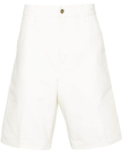 Carhartt Single Knee Shorts - White