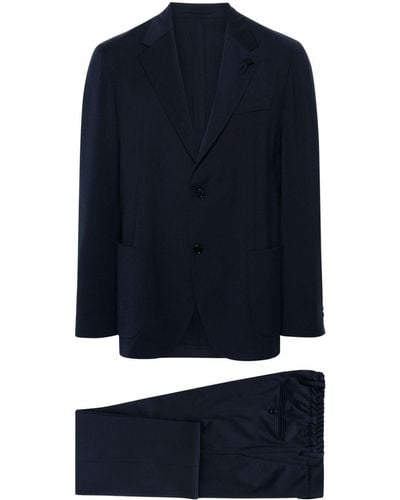 Lardini Single-Breasted Suit - Blue