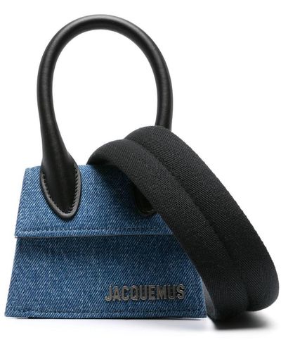 Jacquemus Le Chiquito Homme Denim Mini Bag - Blue