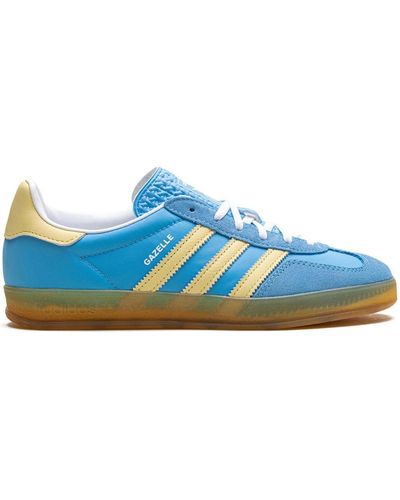 adidas Gazelle Indoor Lace-Up Trainers - Blue