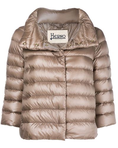 Herno Zipped Padded Jacket - Multicolor