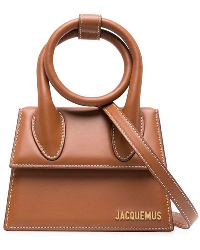 Jacquemus Le Chiquito Noeud Tote Bag - Brown