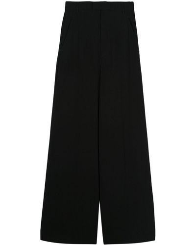 Ann Demeulemeester Ofra Wide-Leg Trousers - Black