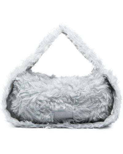 Filippa K Round-shape Faux-fur Tote Bag - Gray