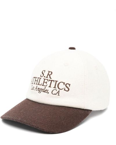 Sporty & Rich Sr Athletics Baseball Cap - White