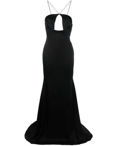 Alex Perry Cut-out Maxi Dress - Black