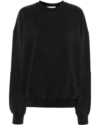 CANNARI CONCEPT Embroidered-Logo Sweatshirt - Black