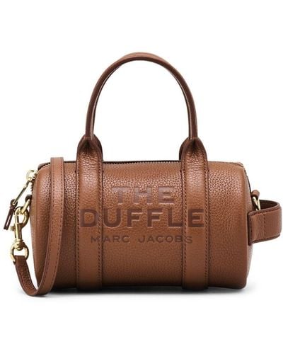 Marc Jacobs The Mini Leather Duffle Bag - Brown