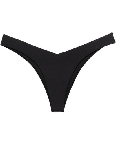 Frankie's Bikinis Enzo V-Silhouette Bikini Bottom - Black