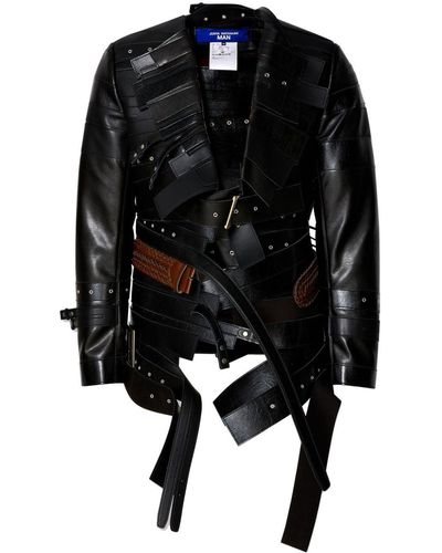 Junya Watanabe Belt-Embellished Jacket - Black
