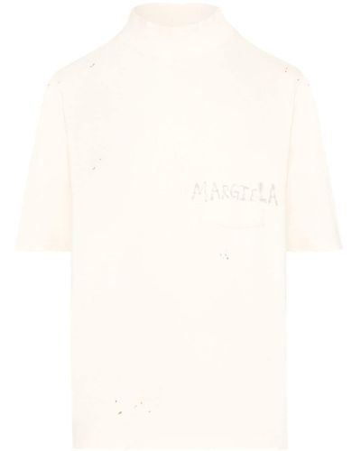 Maison Margiela Sketch Detail T-Shirt - Natural