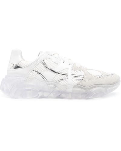 Moschino Chunky Lace-Up Trainers - White
