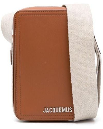 Jacquemus Le Cuerda Vertical Messenger Bag - White