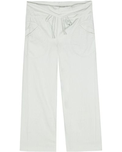 GIMAGUAS Oahu Cotton Trousers - White