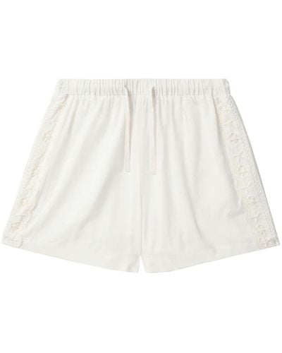 Sea Arabella Cotton Shorts - White