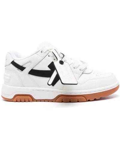 Off-White c/o Virgil Abloh Out Of Office Lace-Up Trainers - White