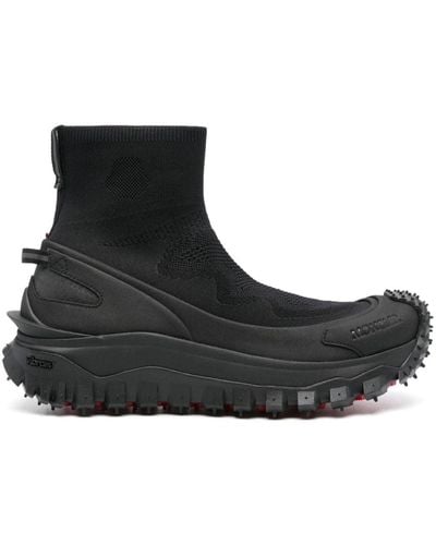 Moncler Trailgrip High-top Sneakers - Black