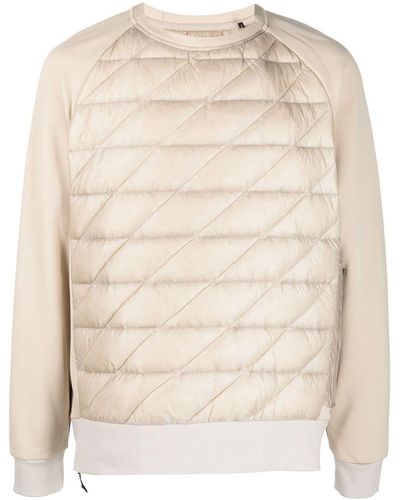 Holden Padded Down-filled Sweatshirt - Natural