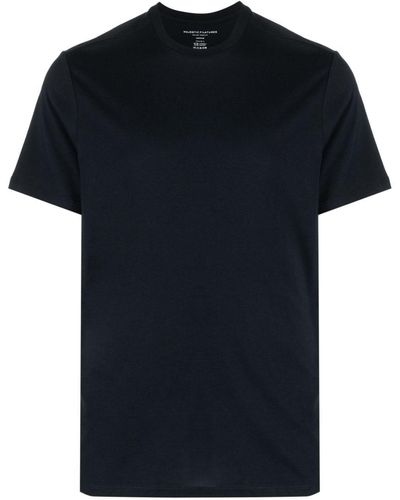 Majestic Filatures Round-Neck Short-Sleeve T-Shirt - Black