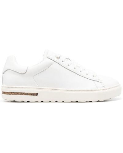 Birkenstock Bend Low Leather Sneakers - White