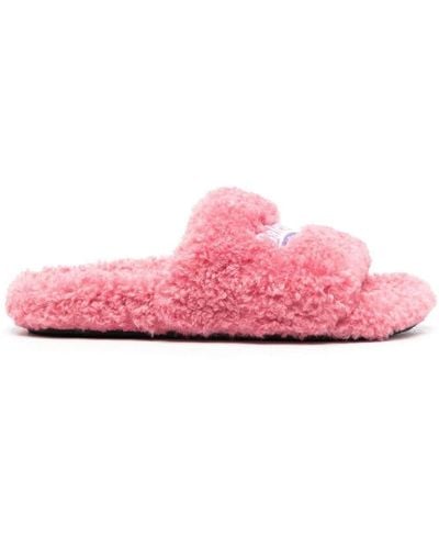 Balenciaga Furry Slide - Pink