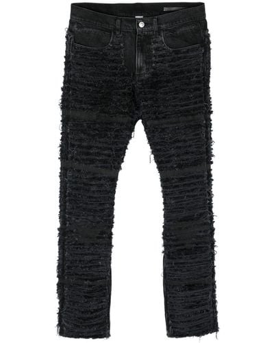 1017 ALYX 9SM Distressed Zipped-ankles Skinny Jeans - Blue