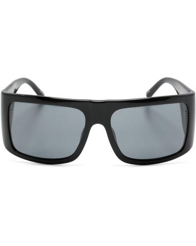 The Attico Andre Oversize-Frame Sunglasses - Grey