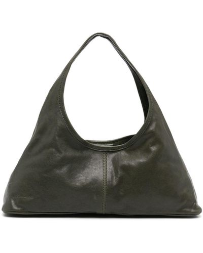 Paloma Wool Queridita Leather Shoulder Bag - Black