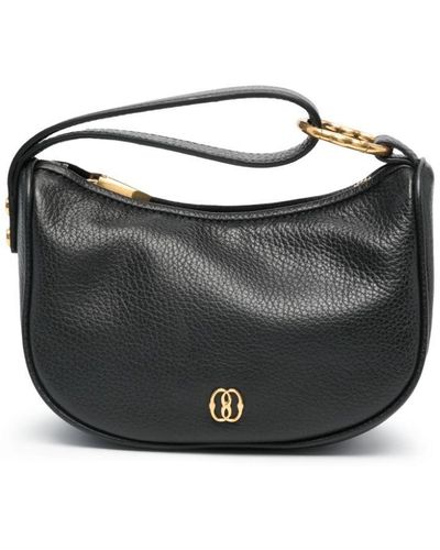 Bally Emblem Minimoon Tote Bag - Black