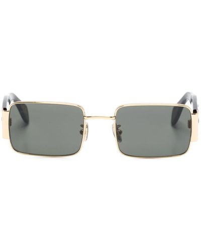 Retrosuperfuture Z Rectangle-Frame Sunglasses - Gray