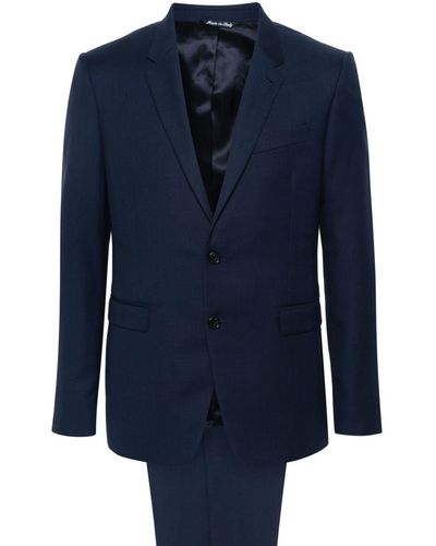 Reveres 1949 Wool Single-Breasted Suit - Blue