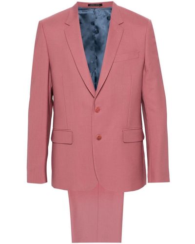 Paul Smith Single-Breasted Suit - Pink
