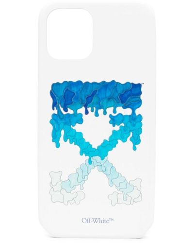 Off-White c/o Virgil Abloh Off- Arrow Logo Iphone 12 Pro Case - Blue