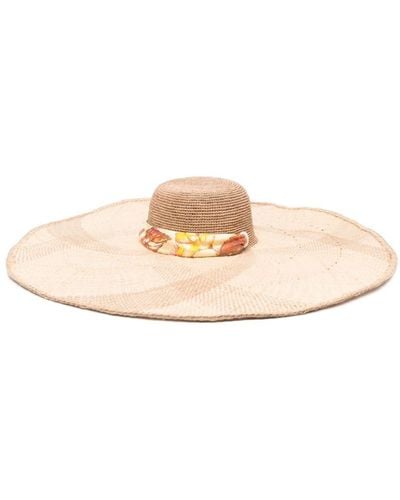 Zimmermann Wide-Brim Sun Hat - Natural