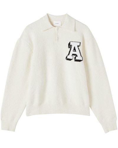 Axel Arigato Team Polo Sweater - White