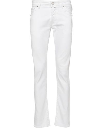 Jacob Cohen Nick Slim-Fit Jeans - White