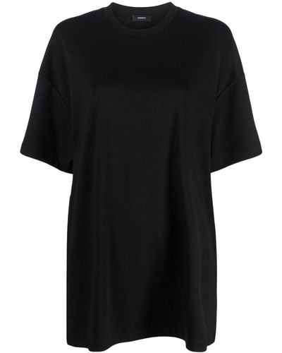 Wardrobe NYC Oversize Crew-Neck T-Shirt - Black