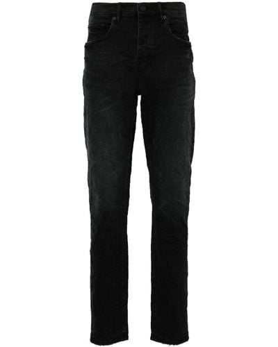 Purple Brand Brand P005 Slim-Fit Jeans - Black