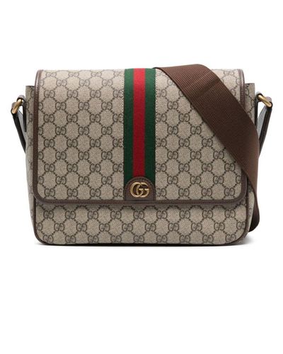 Gucci Medium Ophidia Messenger Bag - Grey