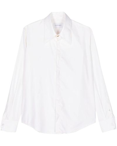 Canaku Interlock-Twill Shirt - White