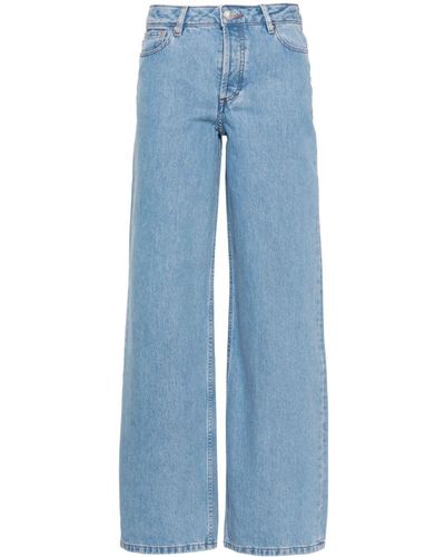 A.P.C. Elisabeth Wide-Leg Jeans - Blue