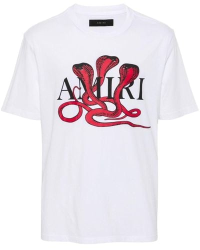 Amiri Poison Cotton T-Shirt - White